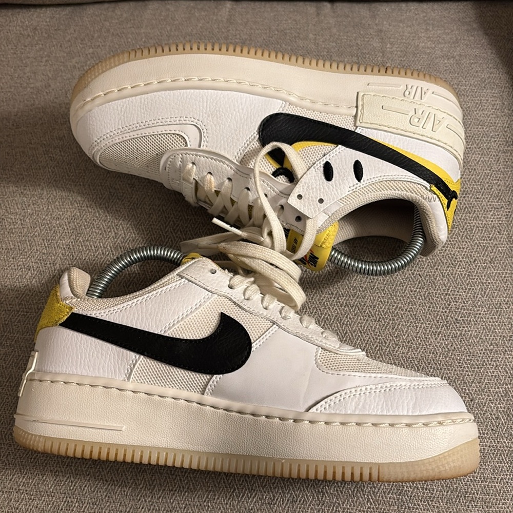 Nike Air Force 1 Shadow Go The Extra Smile Sneakers Womens size 7.5 - Picture 6 of 9